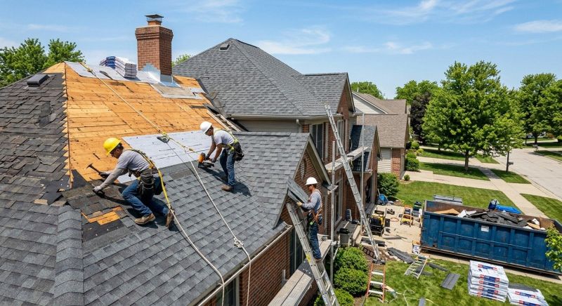 Leaky Roof Replacement in Fredericksburg, VA