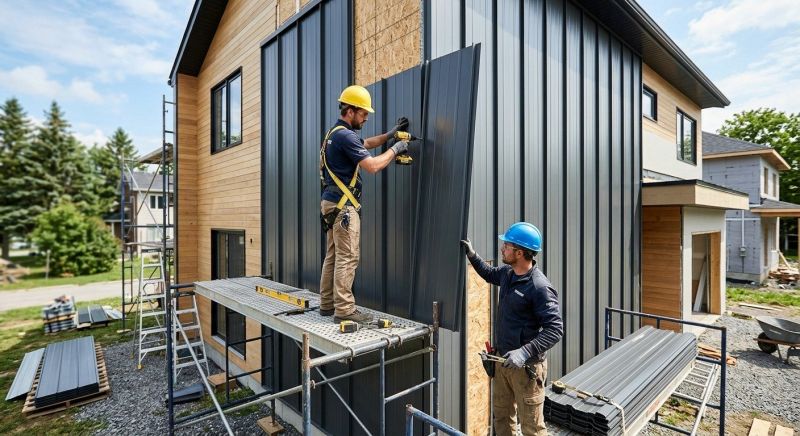Metal Paneling Installation in Stamford, CT