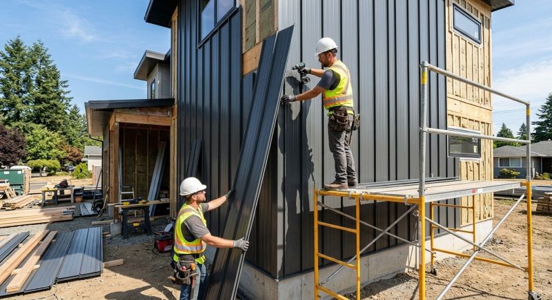 Sheet Metal Siding Replacement in Norwalk, CT